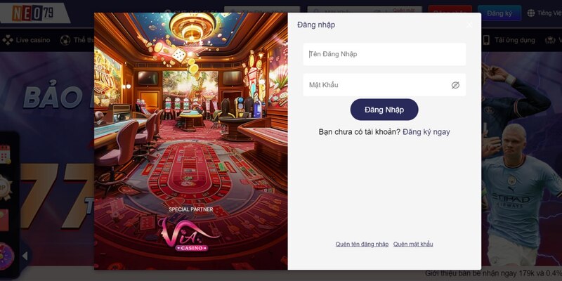 Cách truy cập nhanh chóng vào nhà cái Neo79